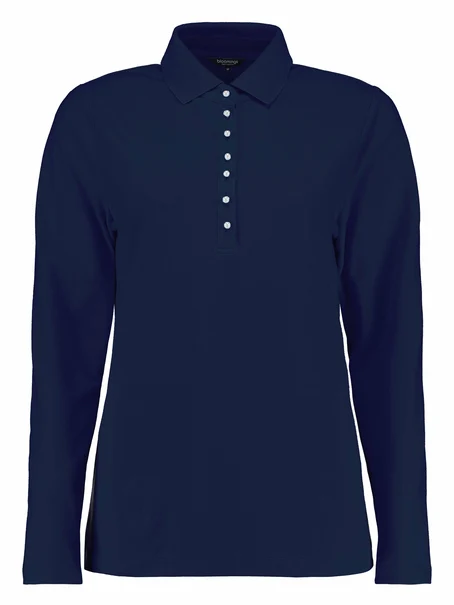 Bloomings Polo shirt pearl button