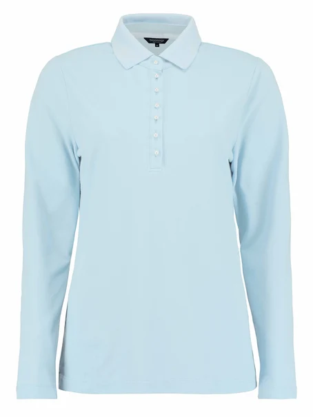 Bloomings Polo shirt pearl button