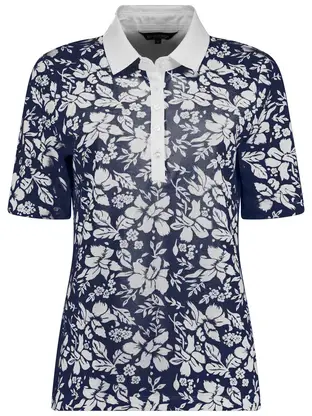 Bloomings Polo shirt s/s printed