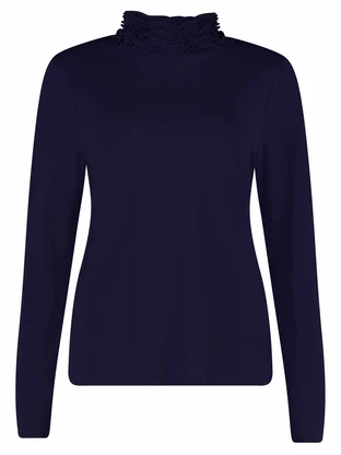 Bloomings Ruffle neck shirt