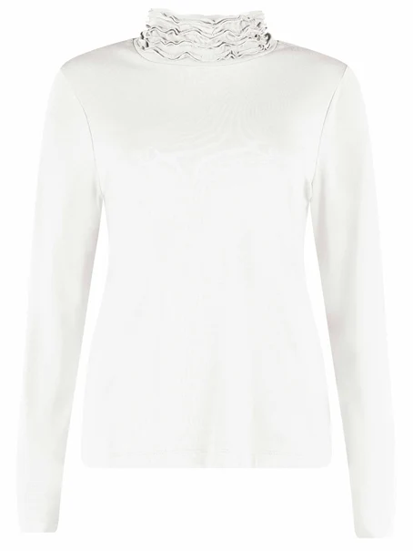 Bloomings Ruffle neck shirt