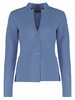 Bloomings Stand up collar blazer structureknit