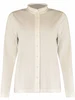 Bloomings Stand up ruffle collar jerseyblouse