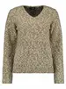Bloomings V neck pullover metallic yarn