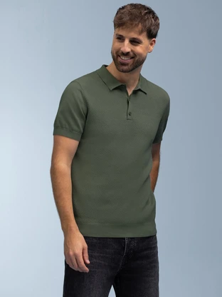 BlueFields Poloshirt Knitted SS