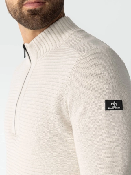 BlueFields Pullover Sportzip Pl