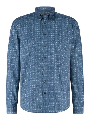 BlueFields Shirt LS Print Popli
