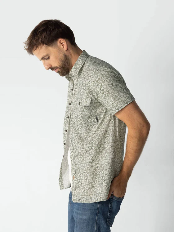 BlueFields Shirt SS Print Popli