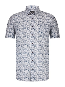 BlueFields Shirt SS Print Slub