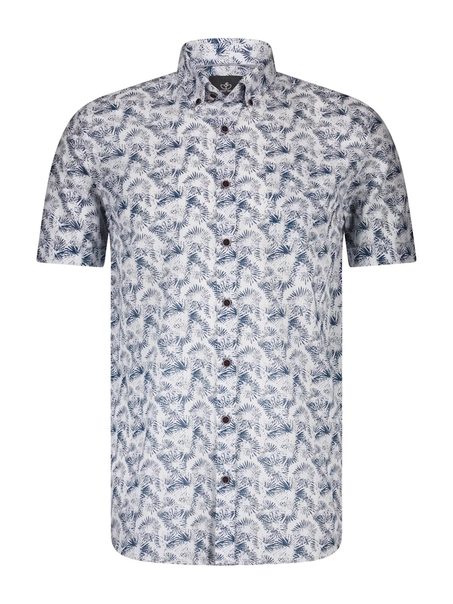 BlueFields Shirt SS Print Slub