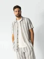 BlueFields Shirt SS Striped Y/D