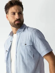 BlueFields Shirt SS Striped Y/D