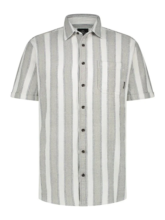 BlueFields Shirt SS Striped Y/D