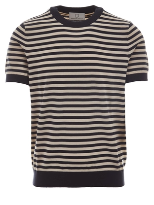 Born With Appetite Boaz Knitted T-shirt Stripe
