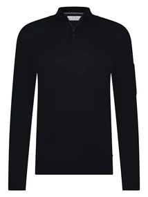 Born With Appetite Race Half Zip Pullover Stretch