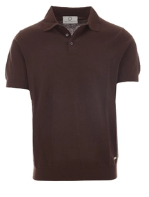 Born With Appetite Wolf Knitted Polo