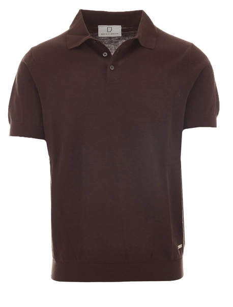 Born With Appetite Wolf Knitted Polo
