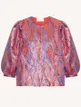 BY-BAR mauri jacquard blouse