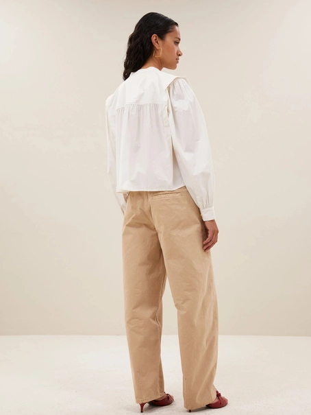 BY-BAR soof embroidery blouse