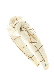 By Mev Knot Hard Headband