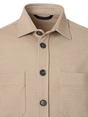 Casa Moda Sweat Overshirt, Knopf, Tasche