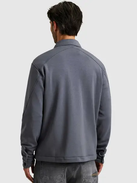 Cast Iron Button jacket interlock