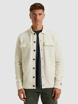 Cast Iron Button jacket soft blend
