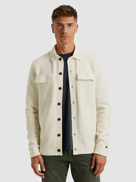 Cast Iron Button jacket soft blend