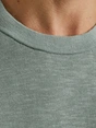 Cast Iron Crewneck cotton blend slub