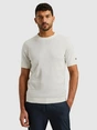 Cast Iron Crewneck cotton blend slub