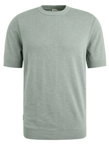 Cast Iron Crewneck cotton blend slub