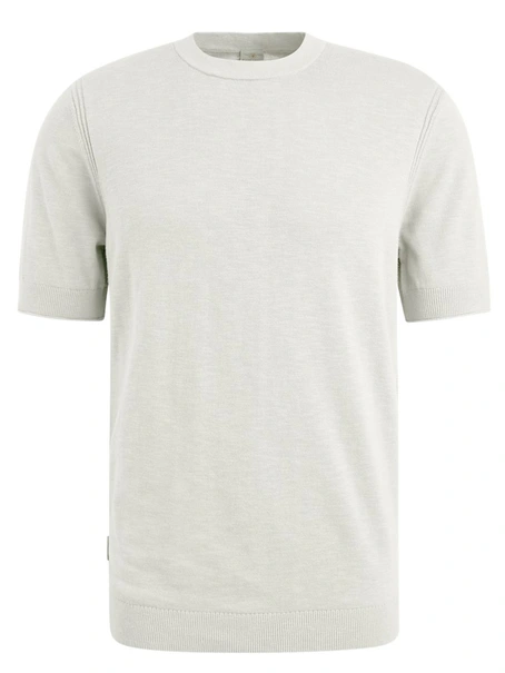 Cast Iron Crewneck cotton blend slub