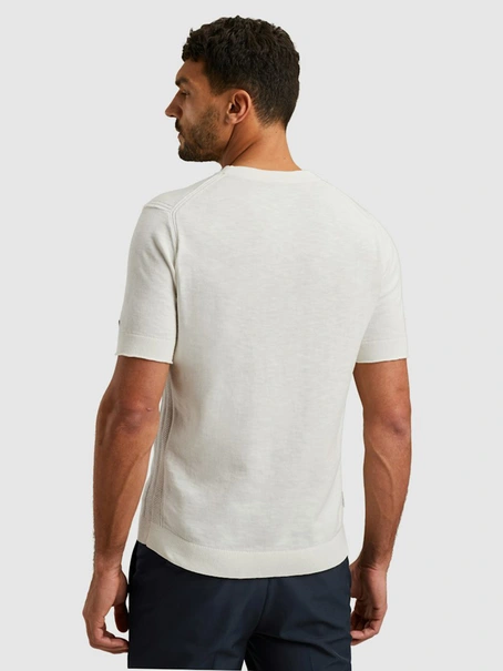 Cast Iron Crewneck cotton blend slub