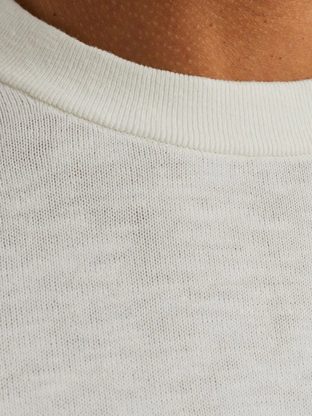 Cast Iron Crewneck cotton blend slub