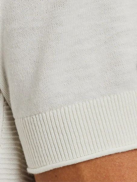 Cast Iron Crewneck cotton blend slub