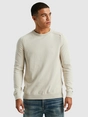 Cast Iron Crewneck cotton stretch
