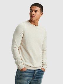 Cast Iron Crewneck cotton stretch