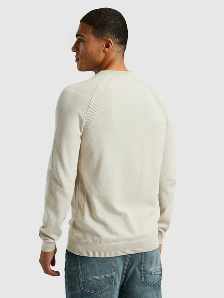 Cast Iron Crewneck cotton stretch
