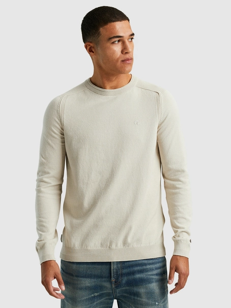 Cast Iron Crewneck cotton stretch