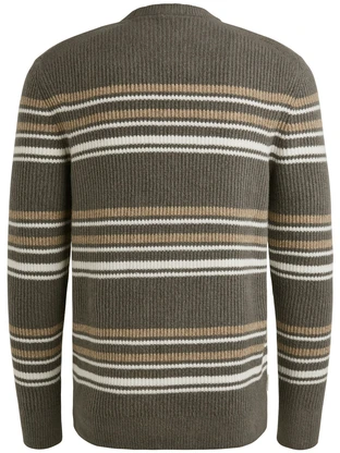 Cast Iron Crewneck regular fit cotton blend