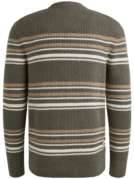 Cast Iron Crewneck regular fit cotton blend