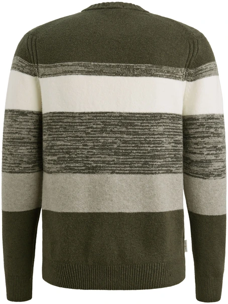 Cast Iron Crewneck regular fit cotton blend