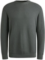 Cast Iron Crewneck regular fit cotton stretc