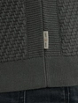 Cast Iron Crewneck regular fit cotton stretc