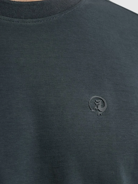 Cast Iron Crewneck regular fit interlock ess