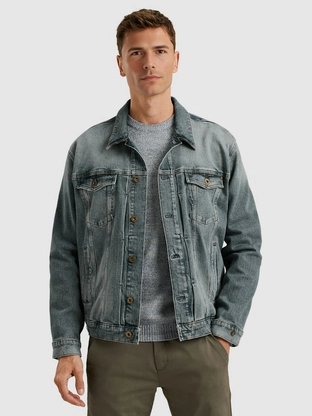 Cast Iron DENIM JACKET NEW ICE BLUE
