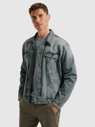 Cast Iron DENIM JACKET NEW ICE BLUE