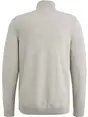 Cast Iron Half zip collar cotton mix