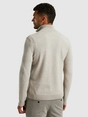 Cast Iron Half zip collar cotton mix
