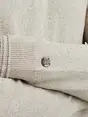 Cast Iron Half zip collar cotton mix